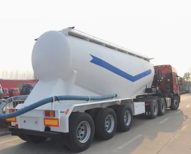Tri-Axle 40cbm Bulk Cement Tanker Semi Trailer for Sale