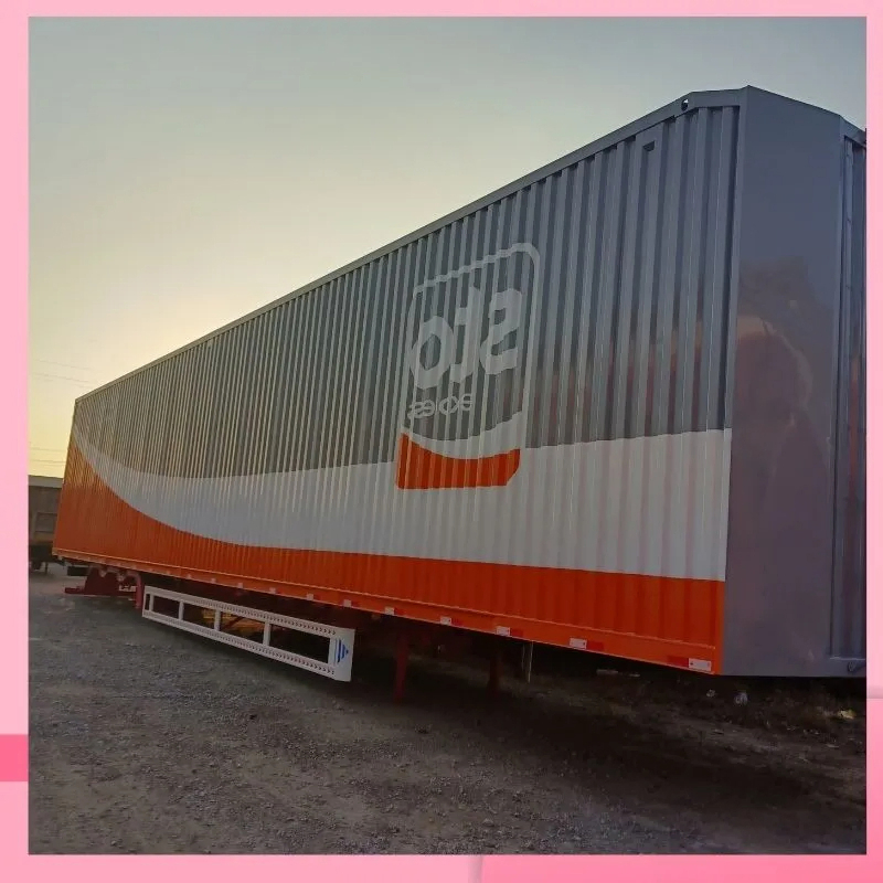 Anti-Corrosion Aluminum Van Trailer for All-Terrain Transport