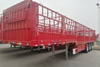 Heavy Duty Fence Semi Trailer – High Side Stake Trailer for Bulk Cargo