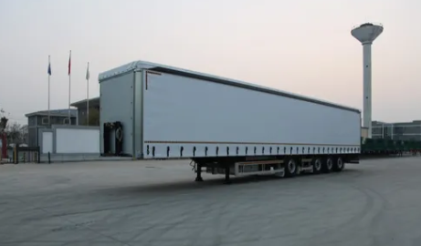 Premium Tri-Axle Curtain Side Trailer from Certified Manufacturer