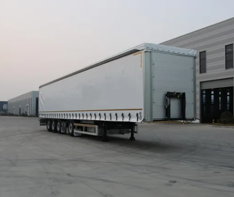 High Volume 45ft Curtain Side Semi Trailer Engineering Solution