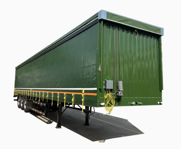 Reinforced Composite Plate Dry Van Trailer for Long-Haul Freight