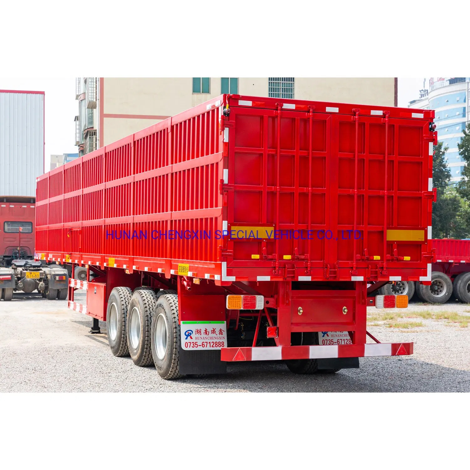 High-Volume Dry Freight Box Trailer for Fleet Operations