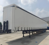 Fast Loading Sliding Curtain Cargo Trailer for Intermodal Transport