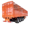 Heavy Duty Fence Semi Trailer – High Side Stake Trailer for Bulk Cargo
