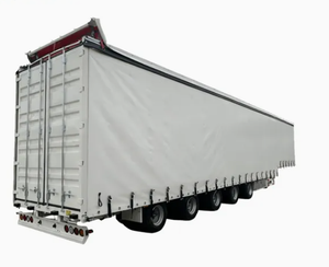 Premium Tri-Axle Curtain Side Trailer from Certified Manufacturer