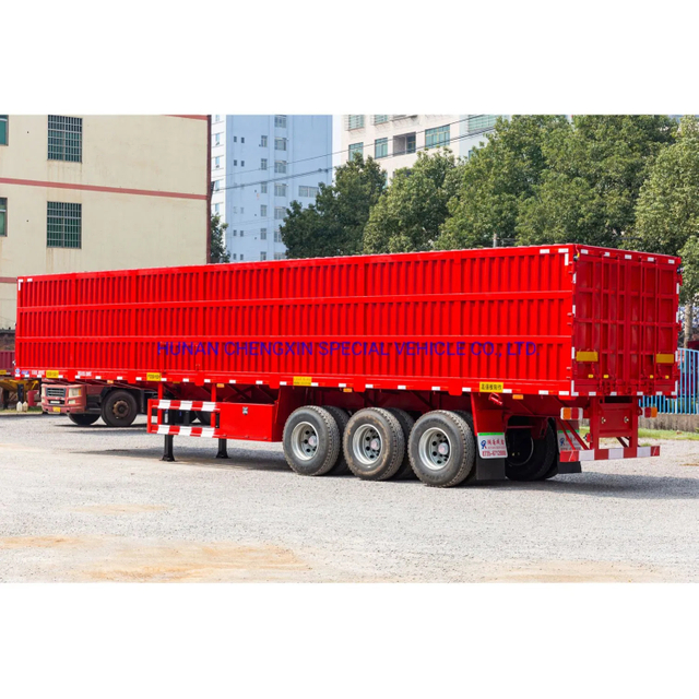 High-Volume Dry Freight Box Trailer for Fleet Operations