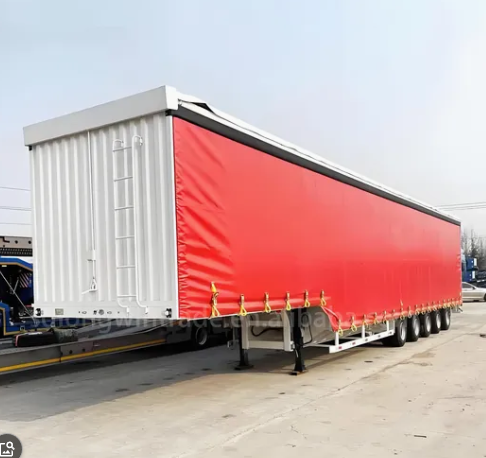 Premium Tri-Axle Curtain Side Trailer from Certified Manufacturer