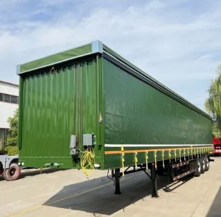 Reinforced Composite Plate Dry Van Trailer for Long-Haul Freight